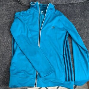 Adidas Teal Climalite Jacket